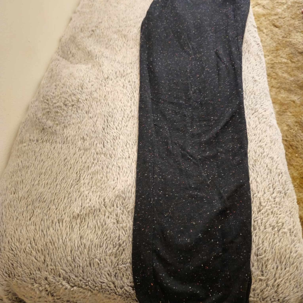 Used womens nike speckled multi colored sweat pants . - Picture 4 of 4